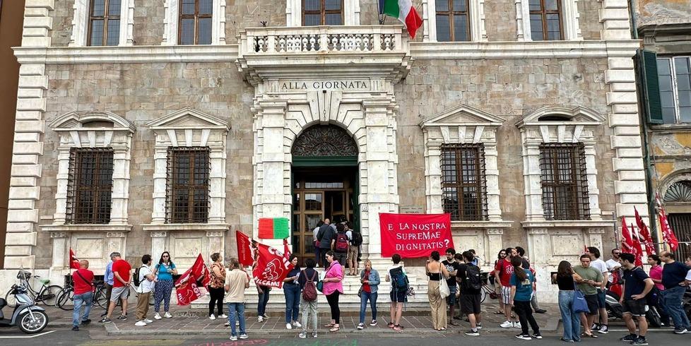 Università di Pisa, tagli sugli appalti e sciopero dei lavoratori. Filcams: «Sono a rischio 30 posti»