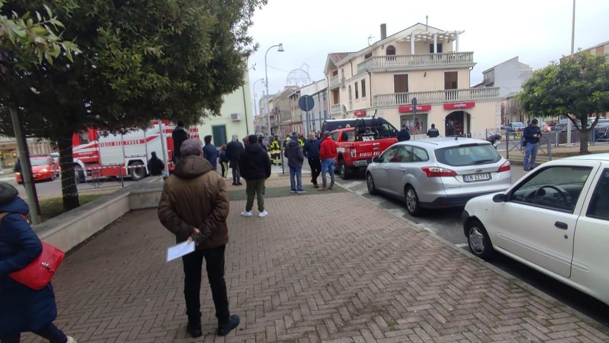 Una bomba davanti alla casa di due allevatori