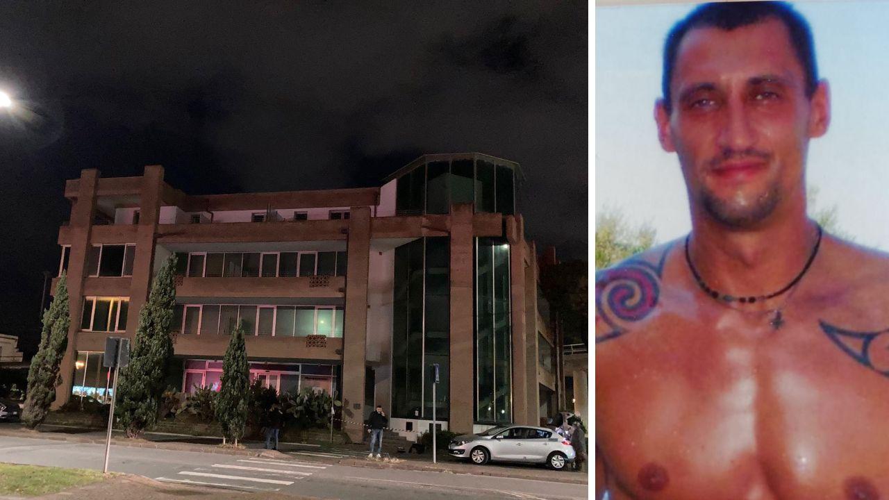 Il luogo in cui è stato trovato morto Leonardo Noti (nella foto a dx)