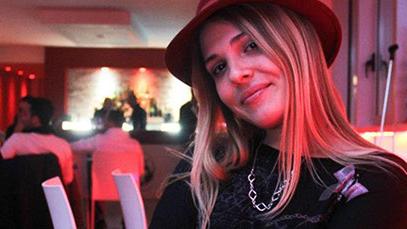 La cantante Adele Grandulli