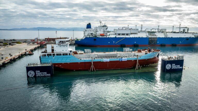 Ecco la SG116: arriva da Piombino la prima nave italiana a doppia alimentazione