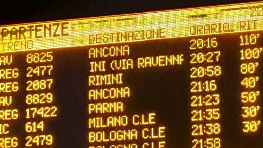 Treni, una serata da incubo per i modenesi: ritardi e pendolari al gelo