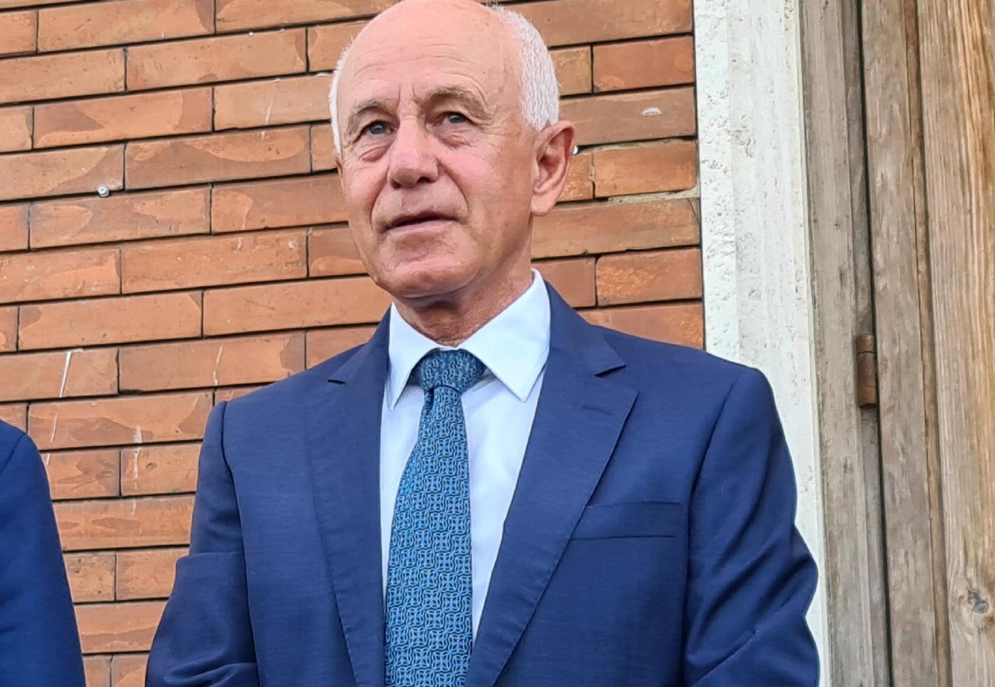 Il presidente della Compagnia portuale, Enzo Raugei