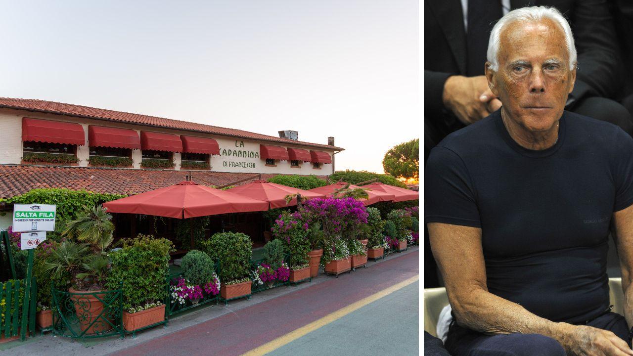 La Capannina e Giorgio Armani