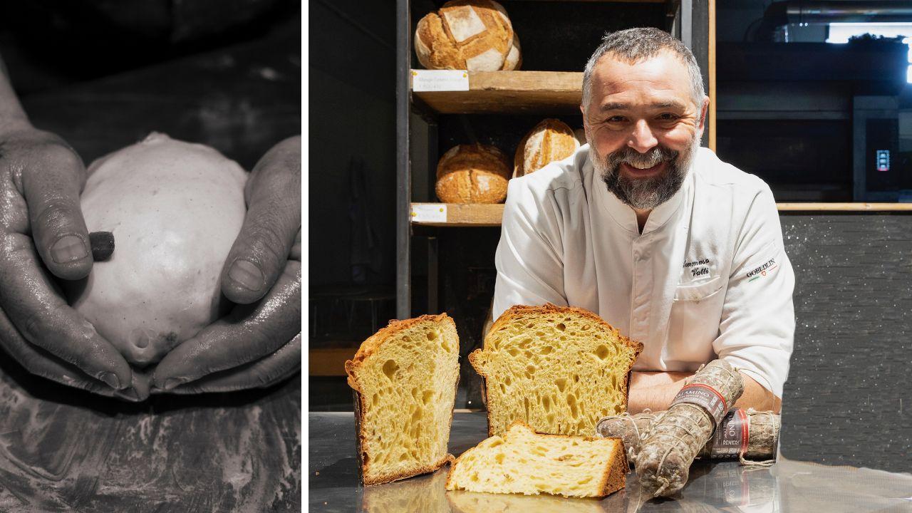 Tommaso Vatti e il suo panettone