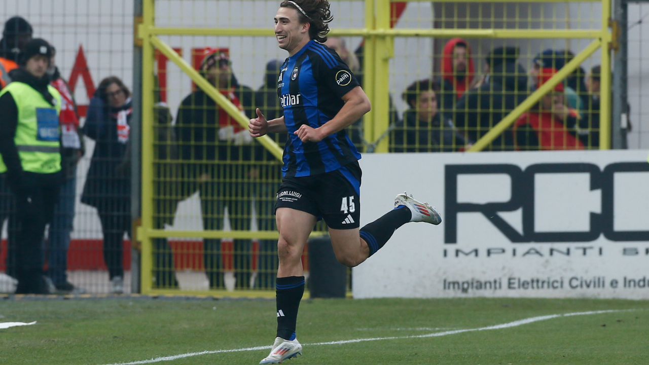 ll sorriso di Alexander Lind dopo il gol messo a segno nel corso della recente trasferta giocata (e vinta) in casa del Mantova