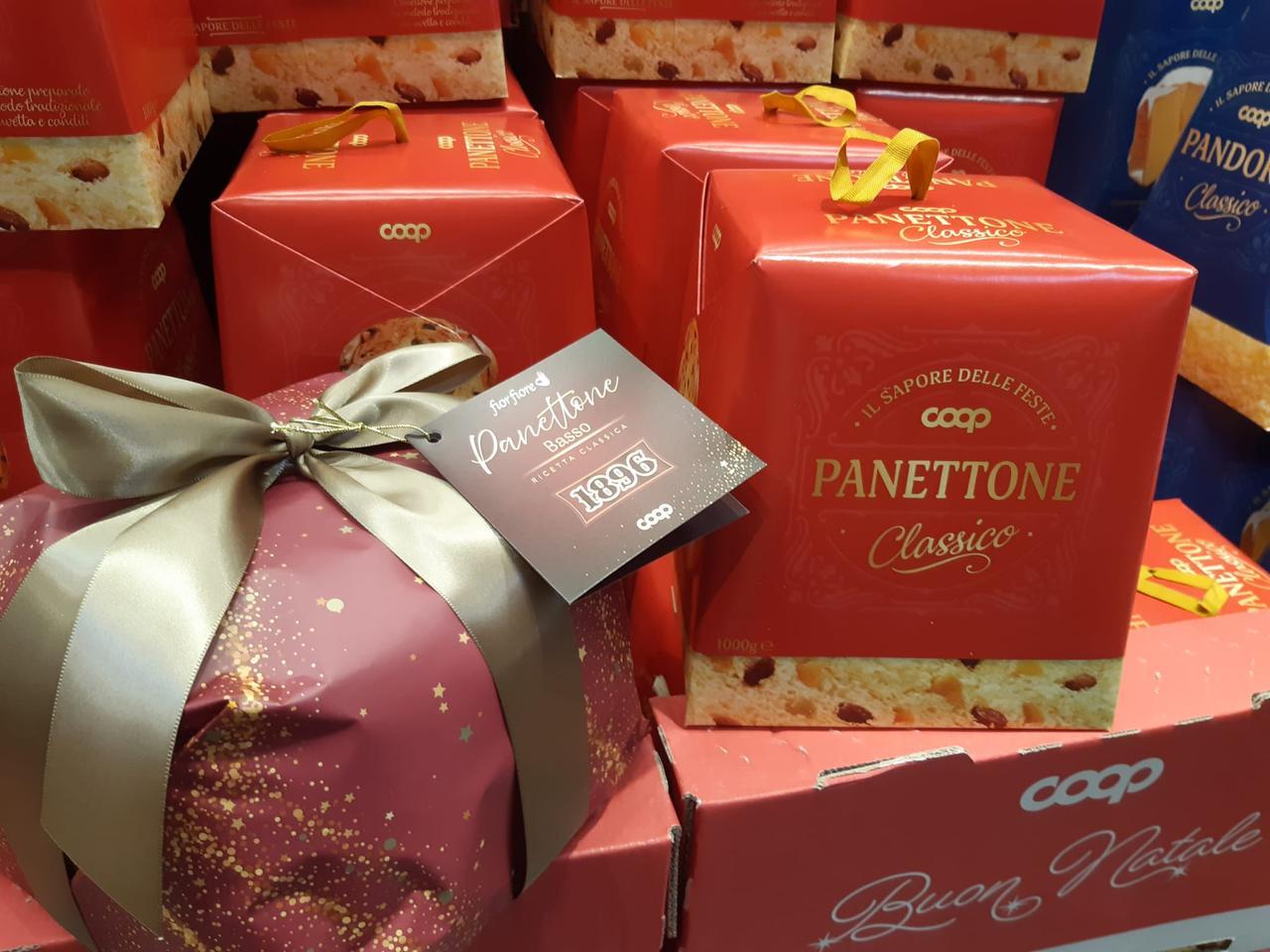 Altroconsumo e Gambero Rosso incoronano il panettone Coop