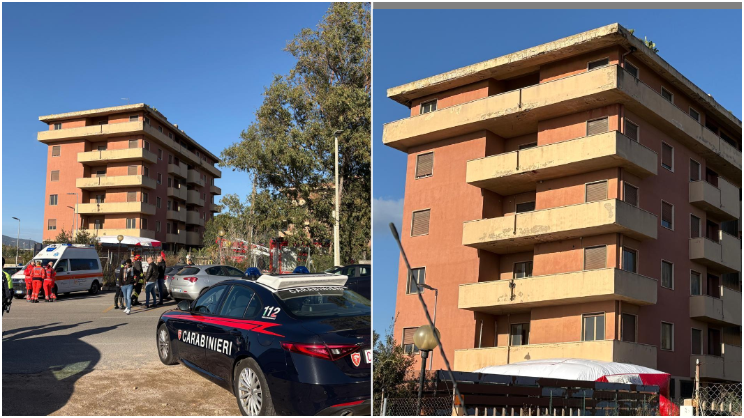 Alta tensione a Olbia: sale sul tetto di una palazzina e minaccia di buttarsi