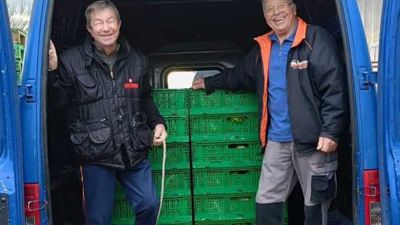 Livorno, dona 30 cassette di verdura alla Caritas per i poveri<br>