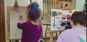 La pittura a olio con la professoressa Rosa Barrilli