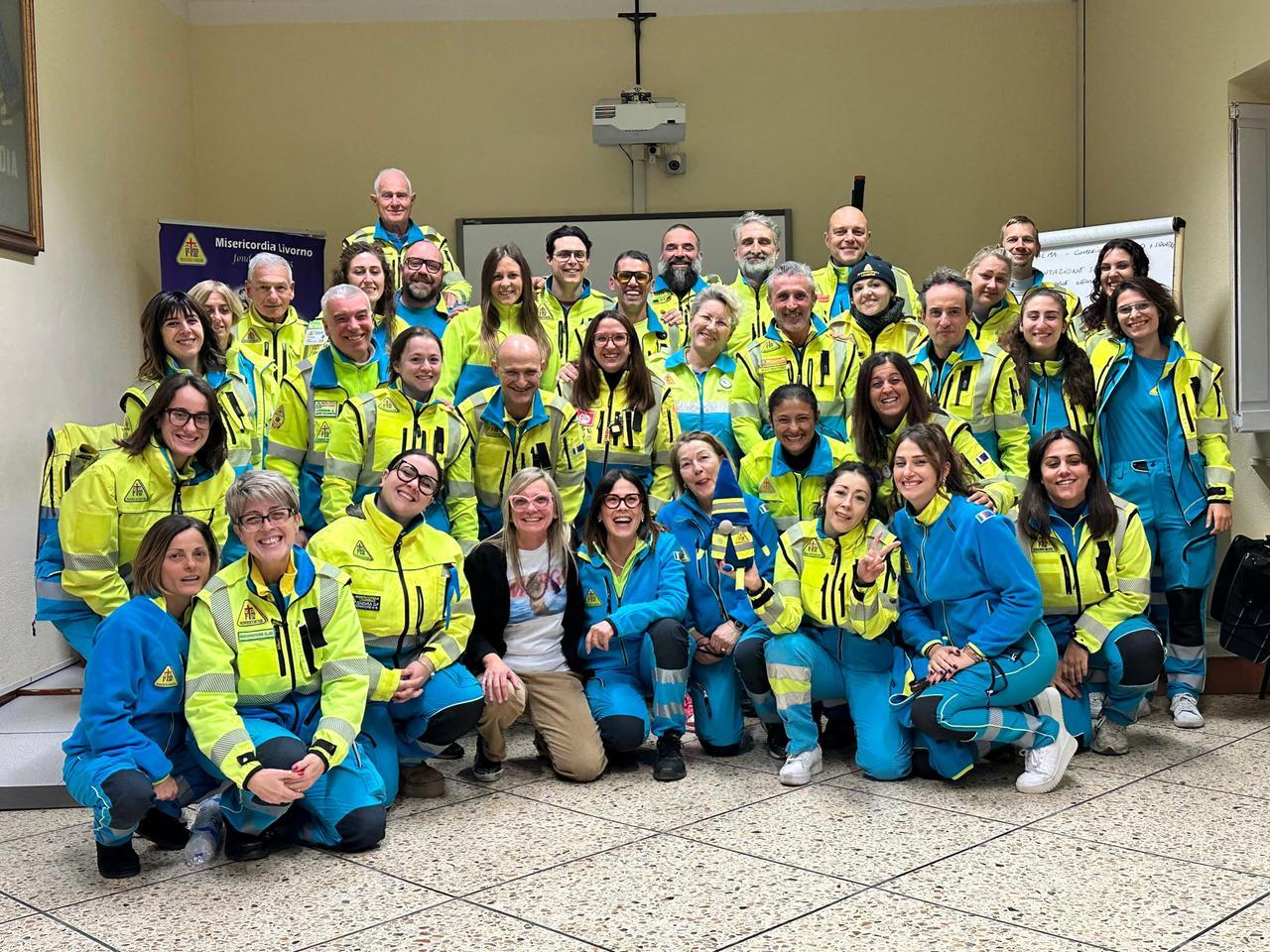 
	I neosoccorritori della Misericordia di via Verdi di livello avanzato


