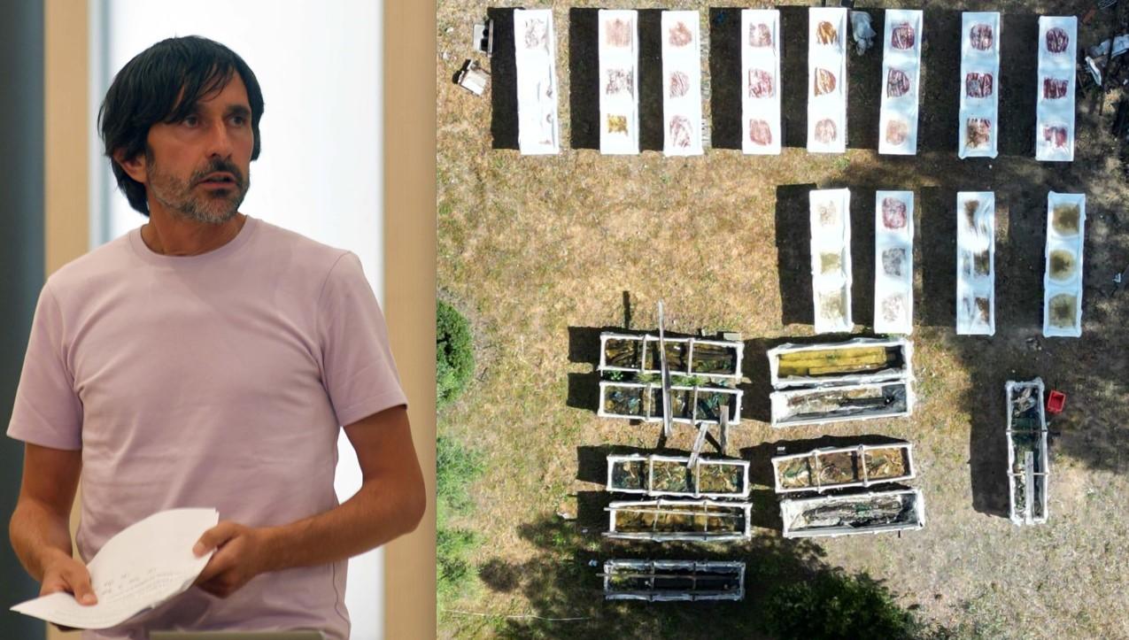 
	Il consigliere Carbini e le navi romane come si presentavano la scorsa primavera

