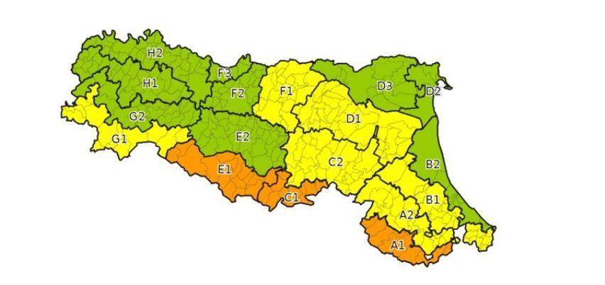 Rischio valanghe in Appennino, scatta l’allerta arancione