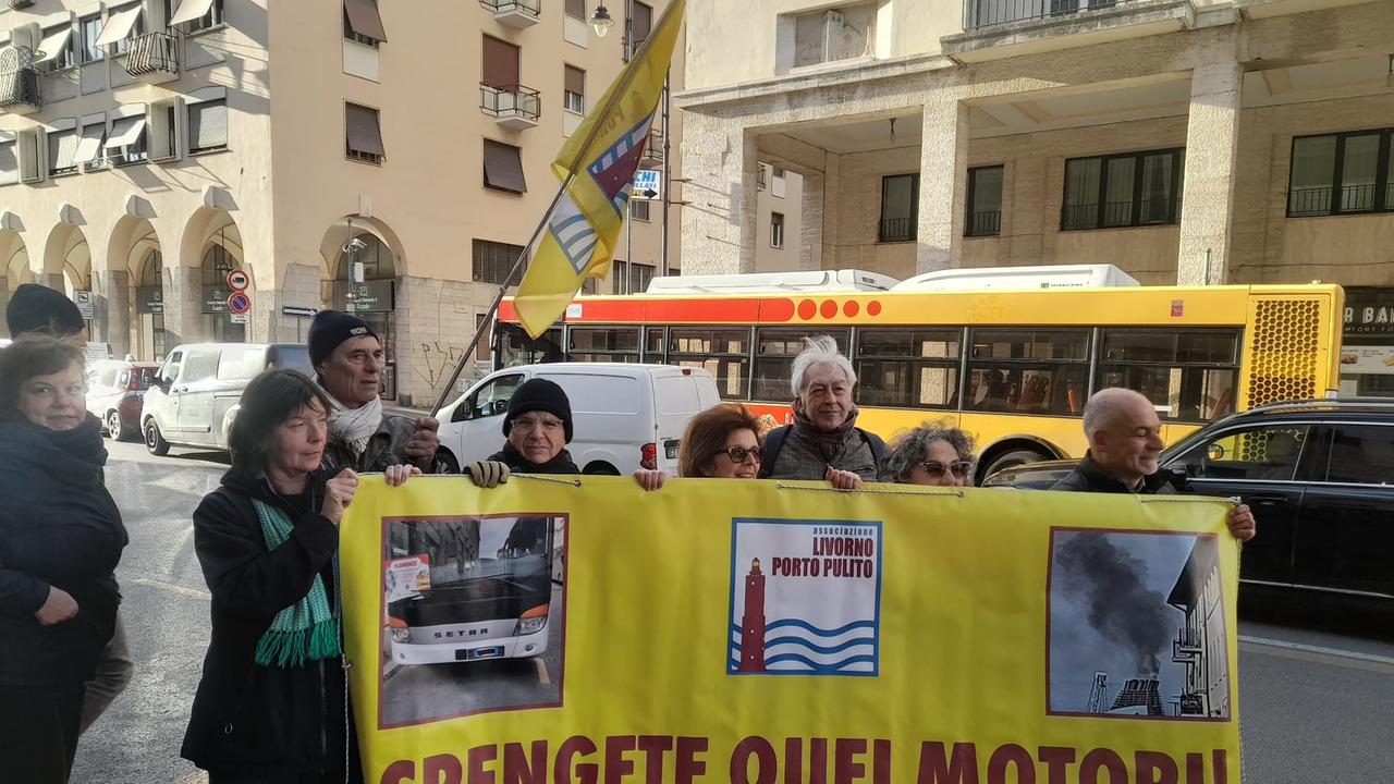 Il sit-in ambientalista