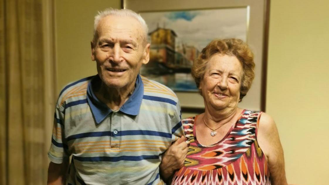 Angiolino Martinelli e Margherita Pasini