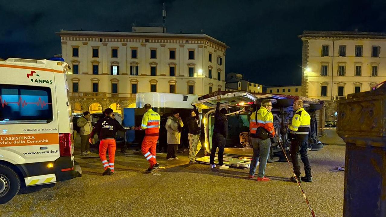 L'incidente in piazza della Repubblica