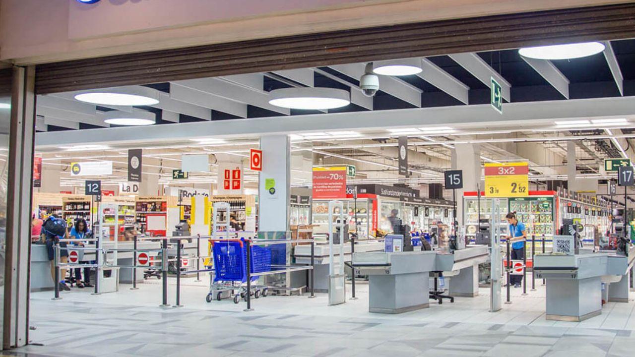 Un supermercato (foto d'archivio)