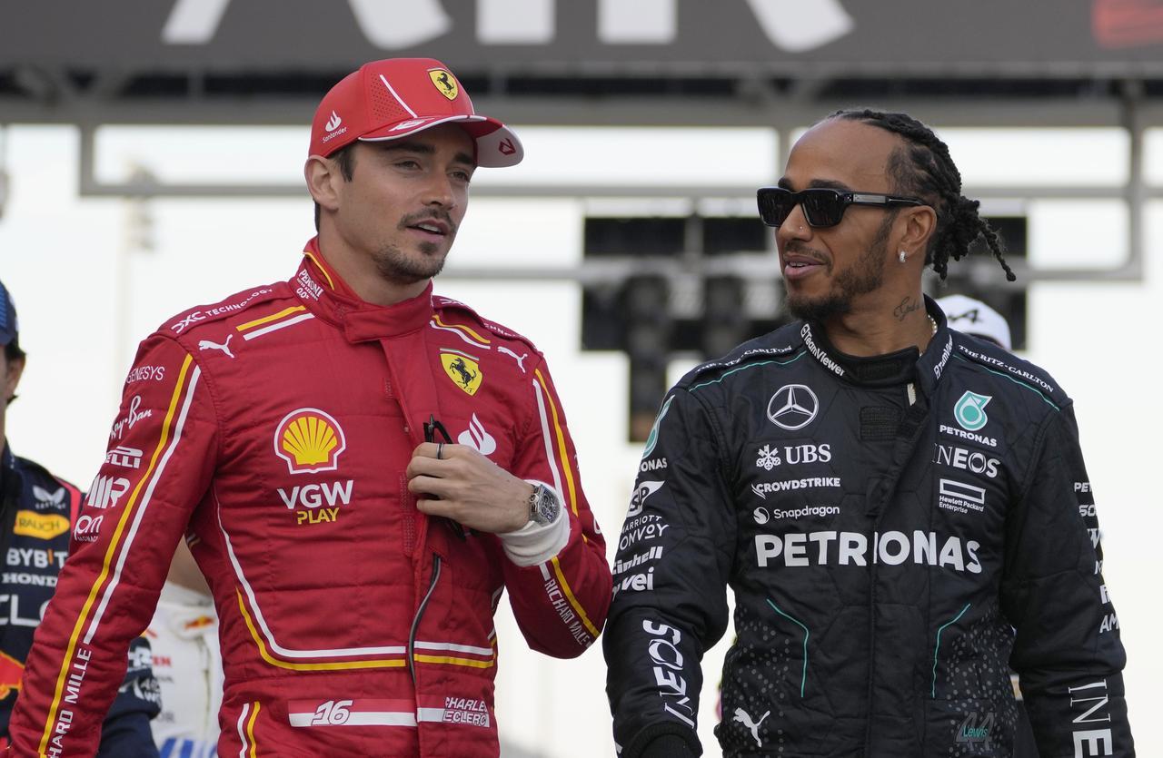 
	Charles Leclerc e Lewis Hamilton dal 2025 saranno compagni di squadra in Ferrari

