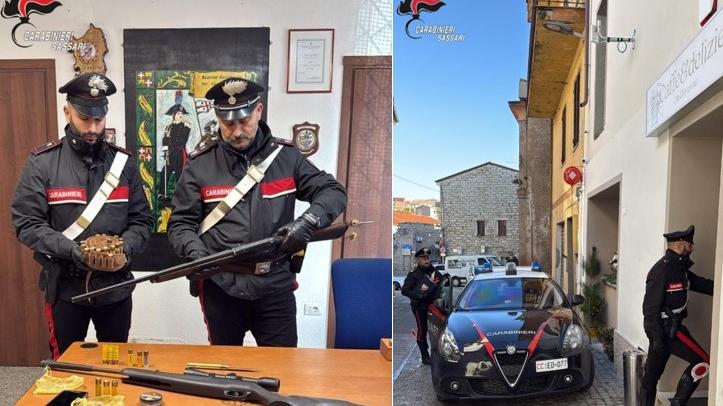 Spara un colpo di fucile contro la porta del bar: arrestato per tentato omicidio