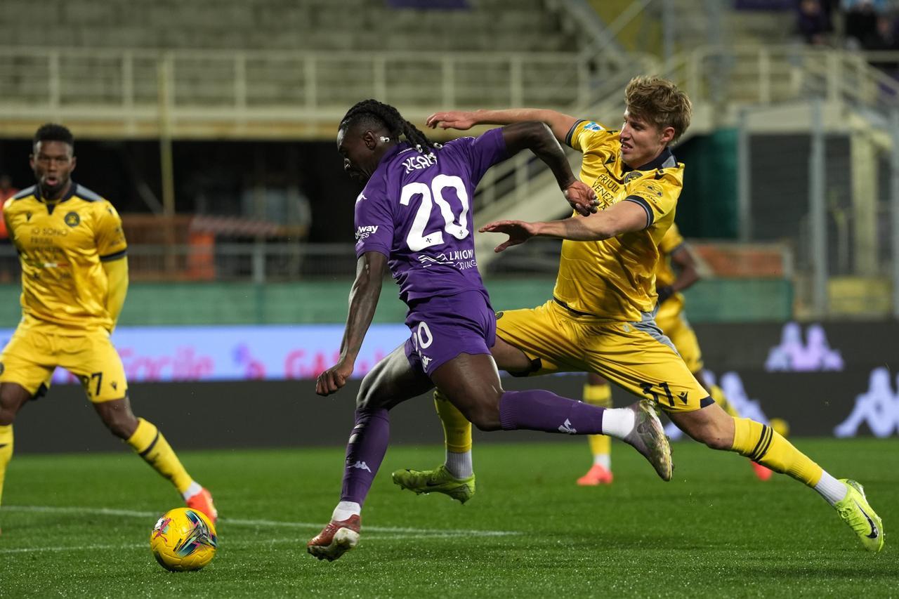 
	Un'azione del match

