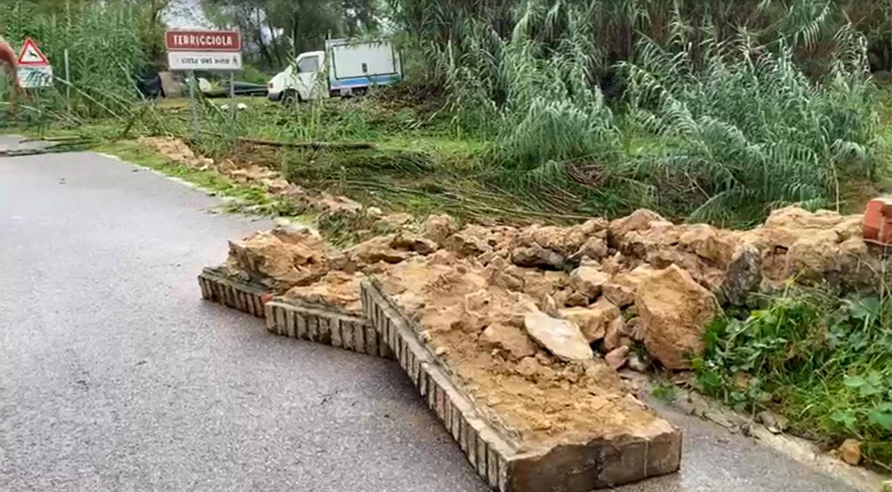 
	I danni del maltempo nella zona di Terricciola a ottobre 2024 (foto Franco Silvi)


