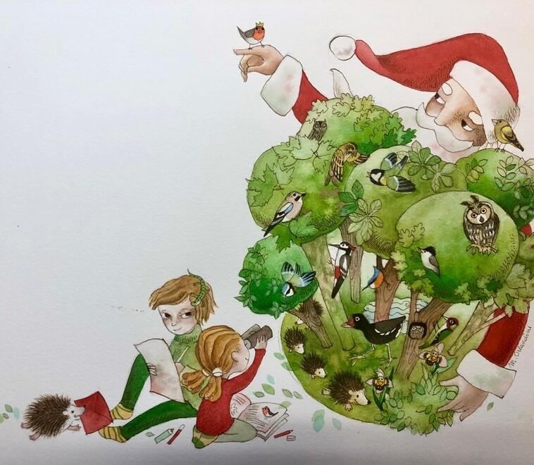 La lettera di due bambini: «Babbo Natale, salva il Bosco Ospizio»
