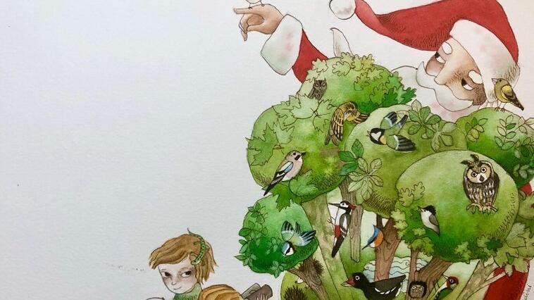 La lettera di due bambini: «Babbo Natale, salva il Bosco Ospizio»