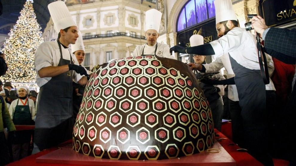 Il panettone più grande del mondo è stato realizzato in Sardegna nel 2018