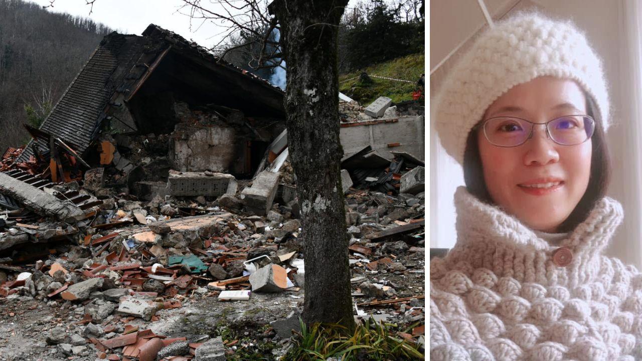 La villetta esplosa e la donna morta