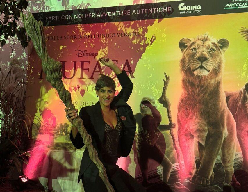 La voce di Karima per la madre di Mufasa, il re leone della Disney