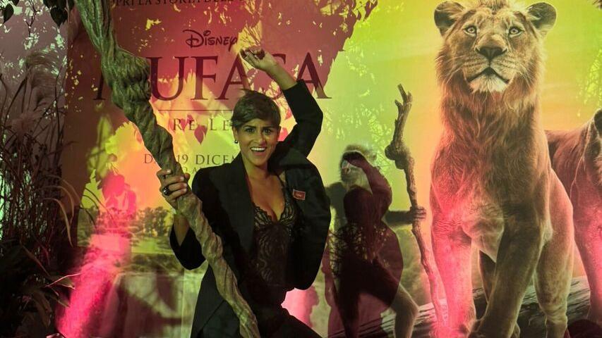 La voce di Karima per la madre di Mufasa, il re leone della Disney