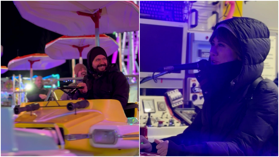 Virginia Raffaele al comando del luna park di Cagliari: l’esilarante gag diventa virale – VIDEO