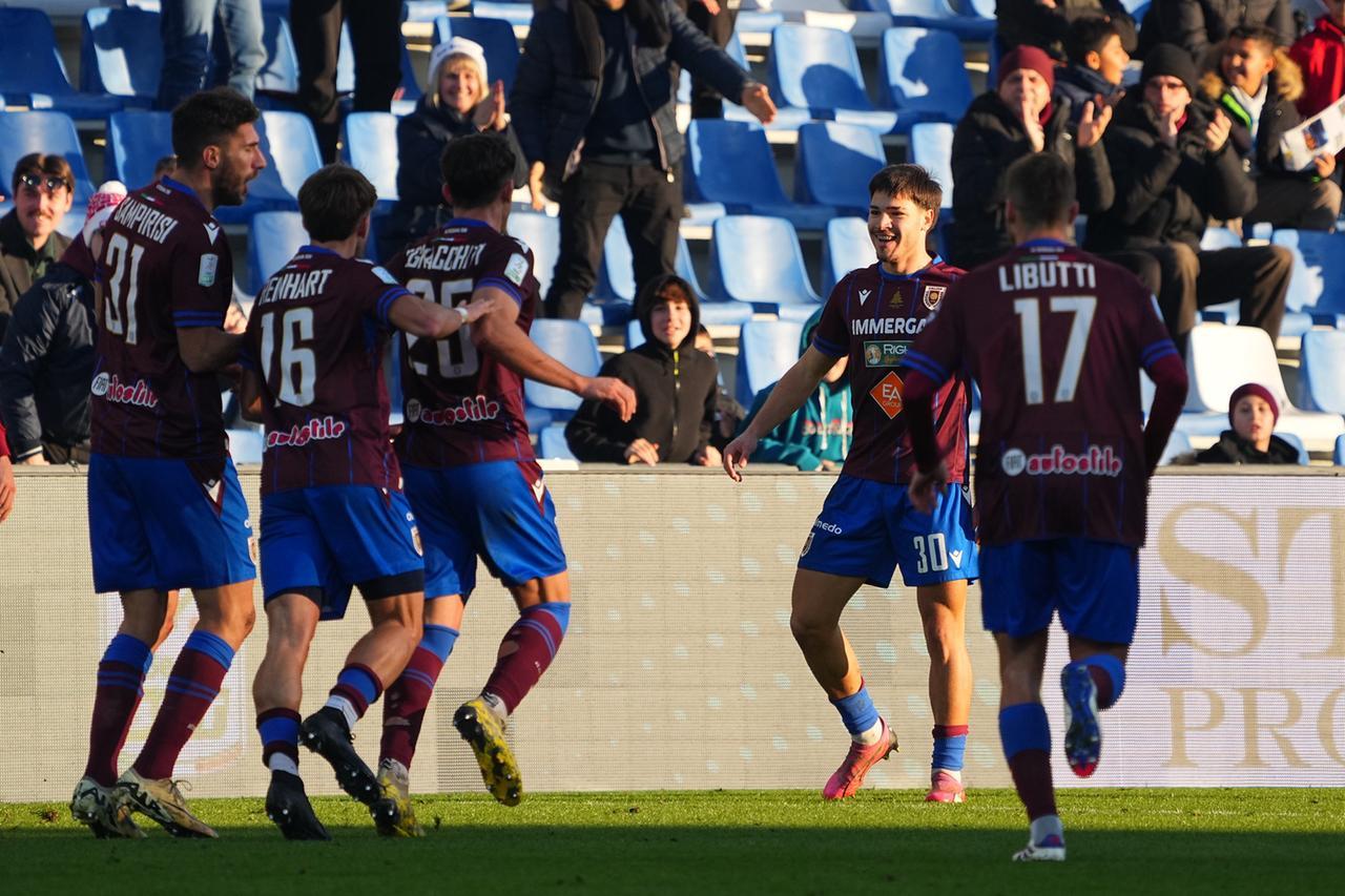 Sotto l’albero di Natale la Reggiana trova finalmente la vittoria: Juve Stabia ko