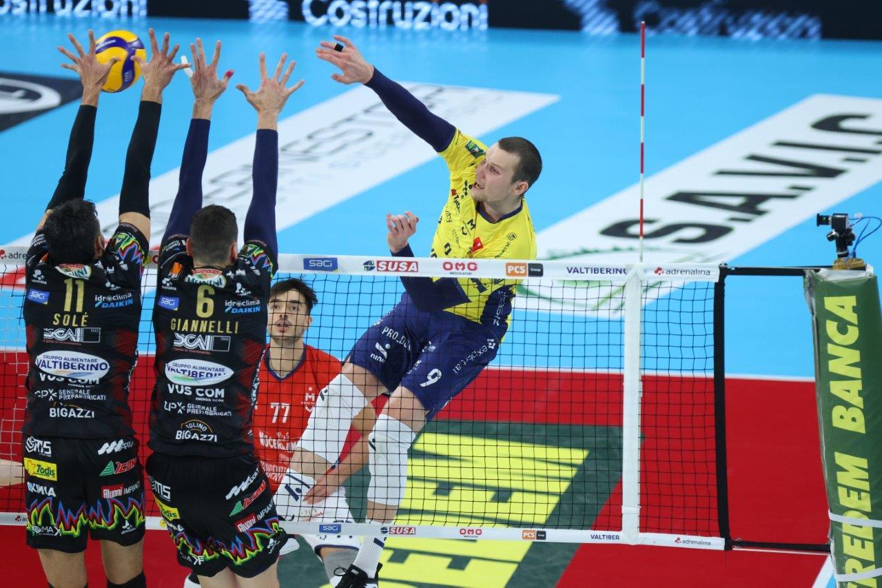 
	Davyskiba in azione, per lui 11 punti nella gara di Perugia

