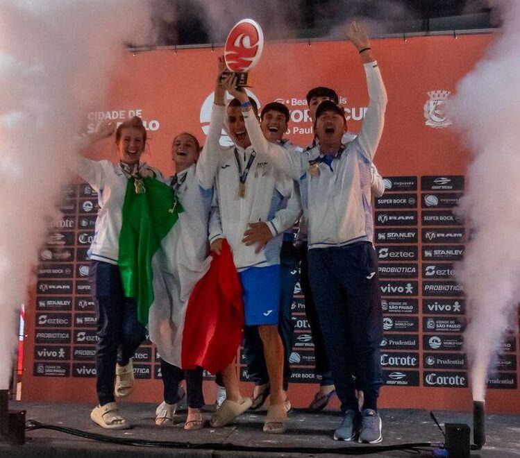 L’Italia under 18 a guida comacchiese è iridata in Brasile