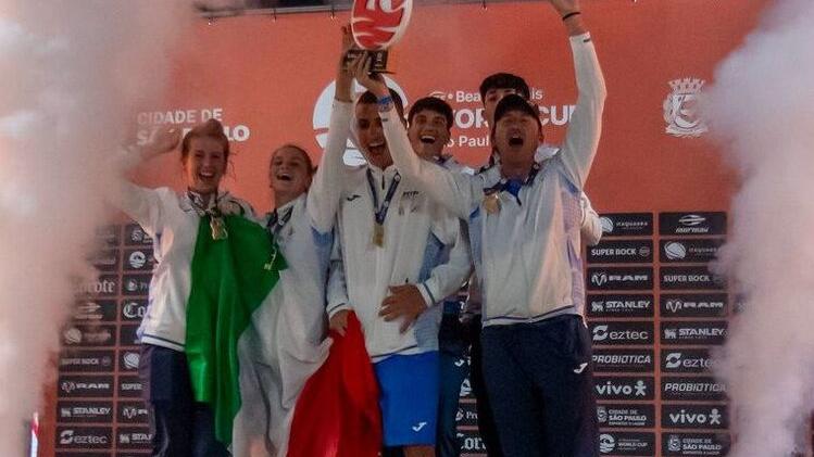 L’Italia under 18 a guida comacchiese è iridata in Brasile