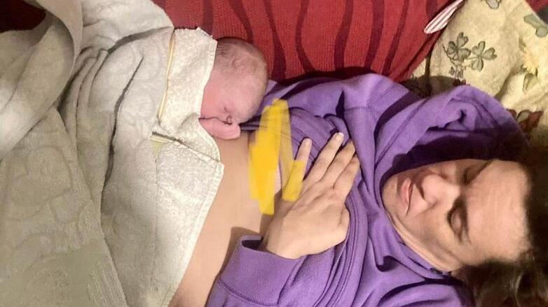 Pontelangorino, Bryan nasce sul divano di casa la vigilia di Natale