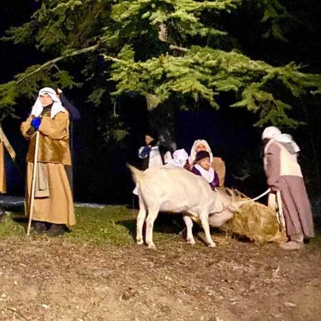 A  Monchio delle Olle la magia del presepe vivente nella notte di Santo Stefano