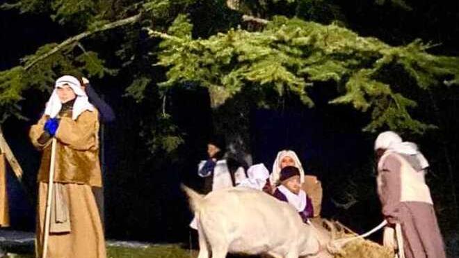 A  Monchio delle Olle la magia del presepe vivente nella notte di Santo Stefano