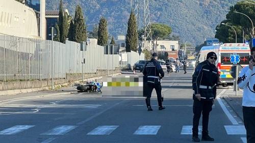 Il luogo dell'incidente mortale