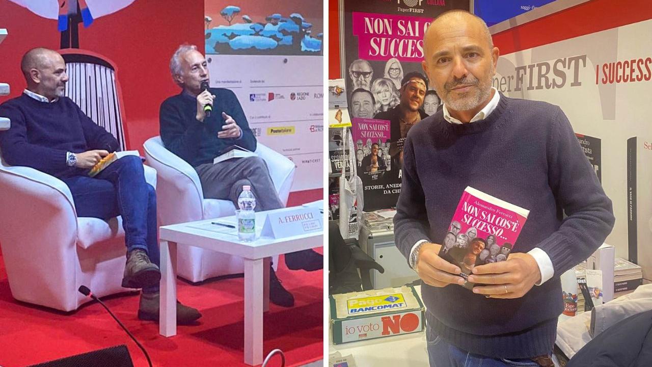 Alessandro Ferrucci e il libro sui vip con Livorno nel cuore