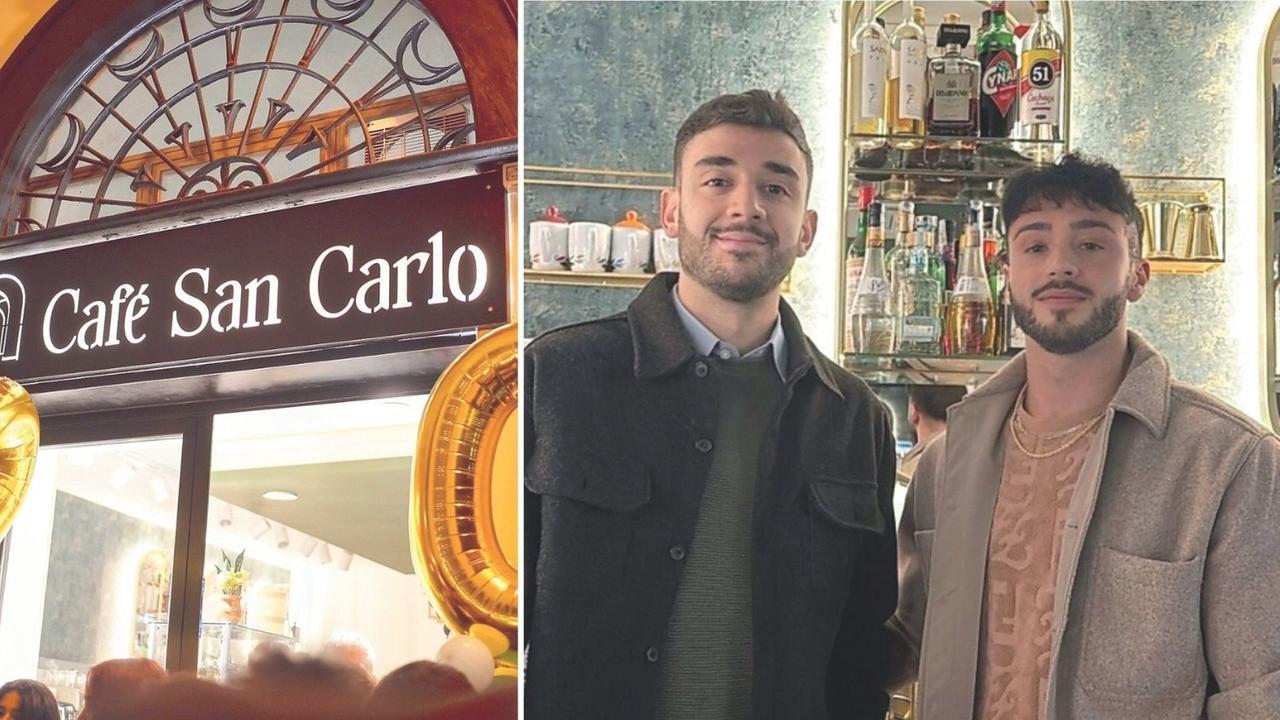 Sassari, due giovani imprenditori riaprono lo storico Cafè San Carlo