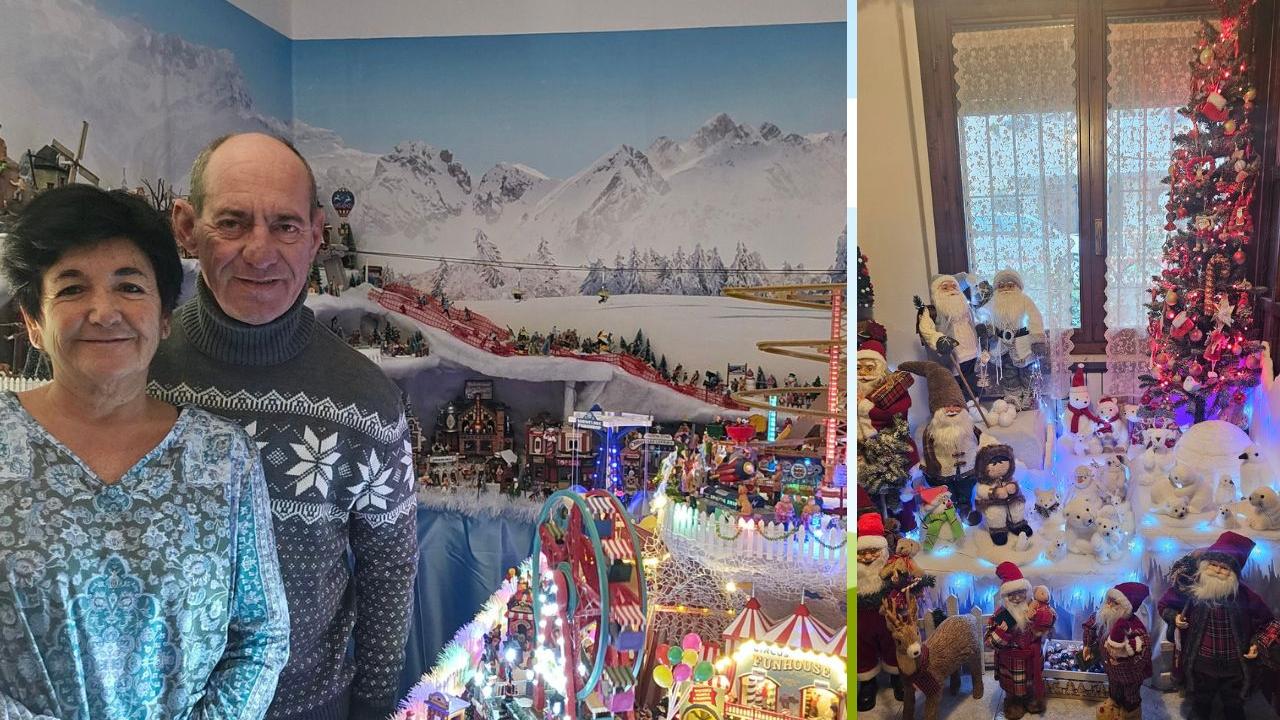 Livorno e la sua signora del Natale: Sabrina invita tutti nella sua casa-villaggio