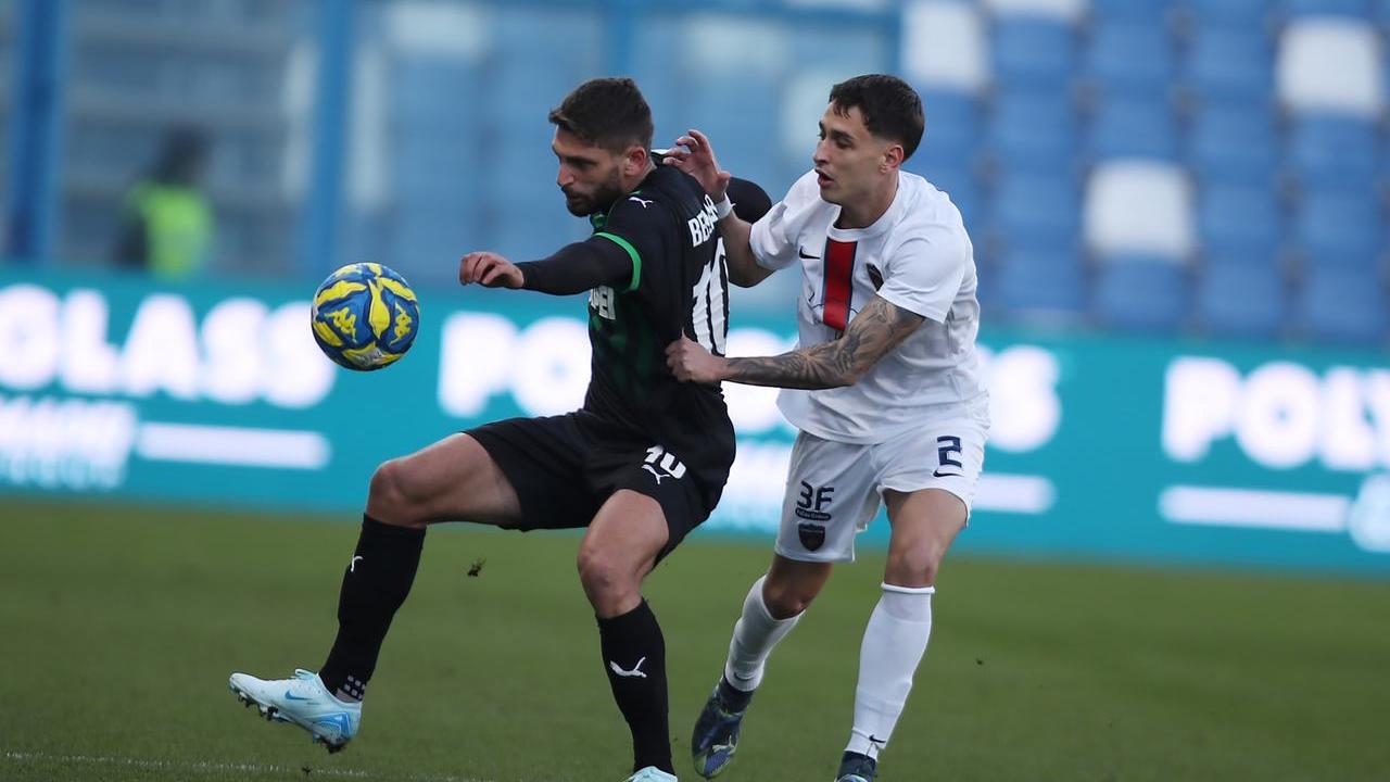 Il fantasista neroverde Domenico Berardi