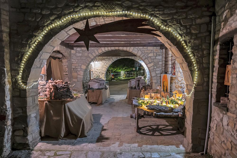 A Bergogno la magia dei presepi a cielo aperto