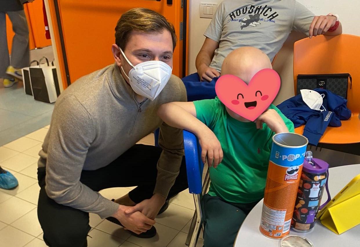 
	Nicol&ograve; Barella al Microcitemico (foto associazione Charlibrown)

