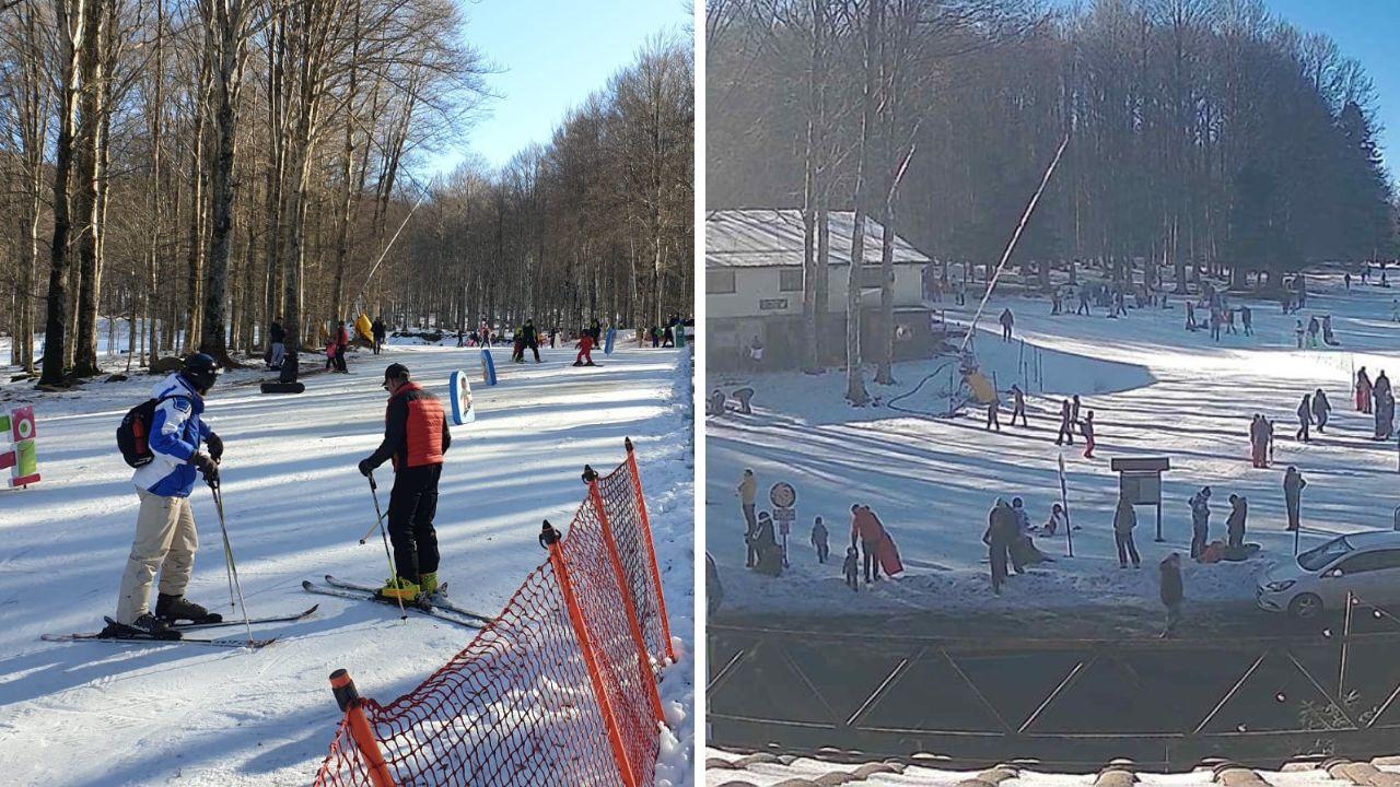 Le piste innevate