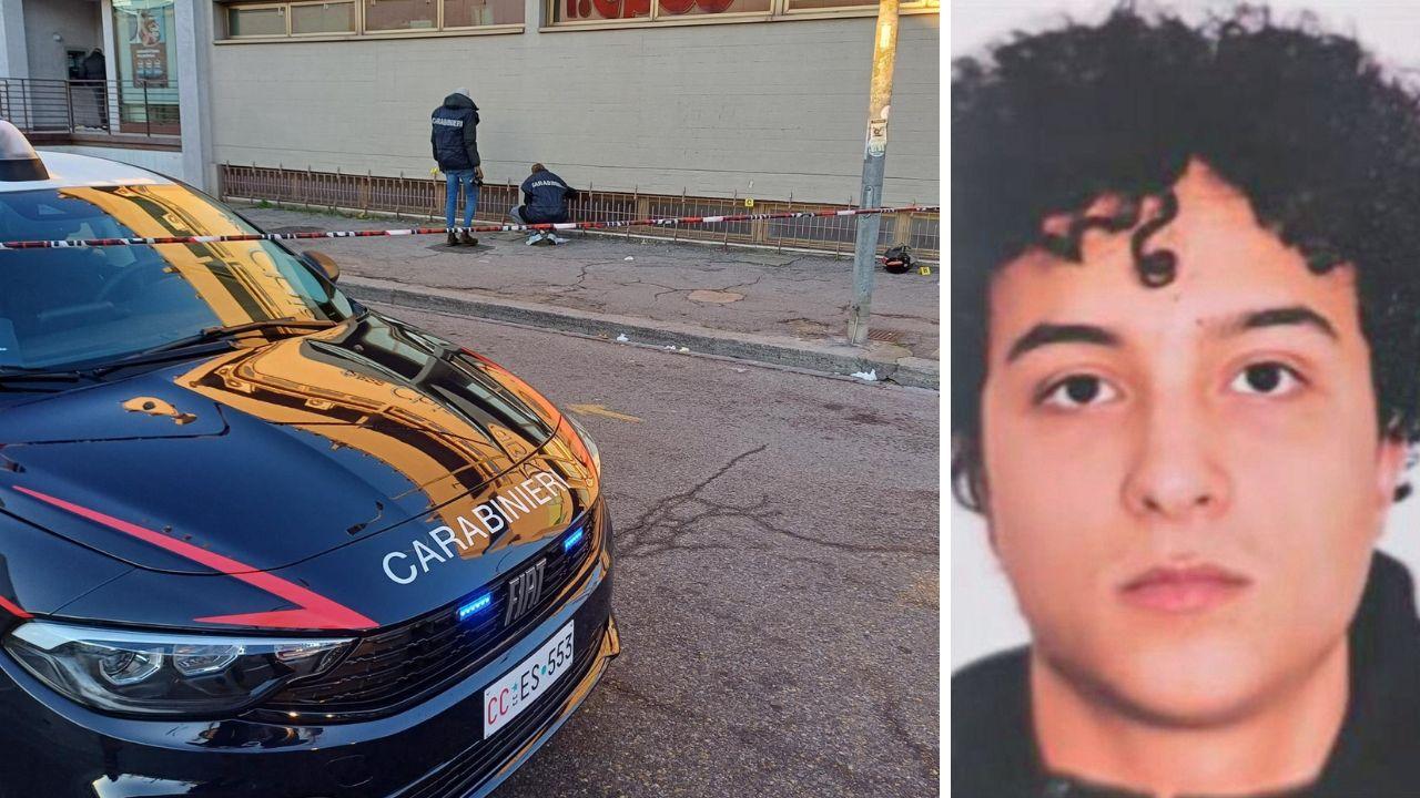 I rilievi dei carabinieri e la vittima