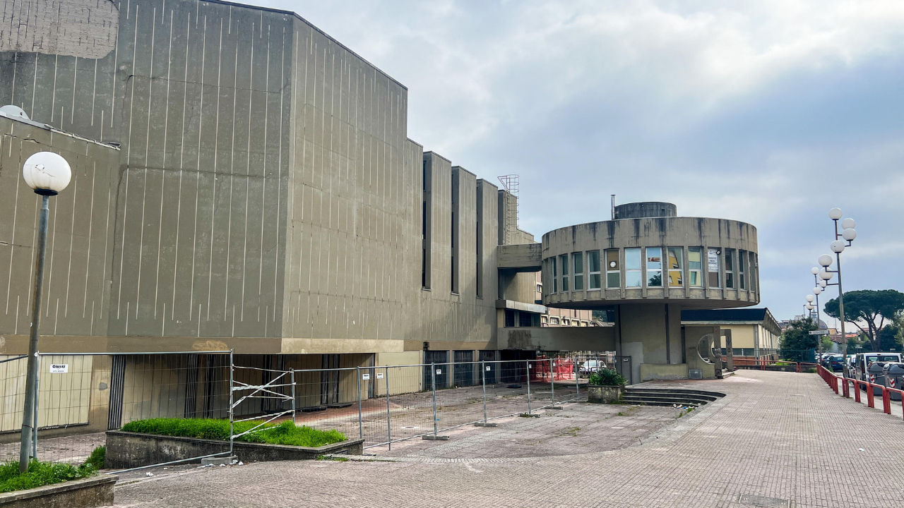 L’esterno dell’Auditorium di via Panconi (foto Nucci)