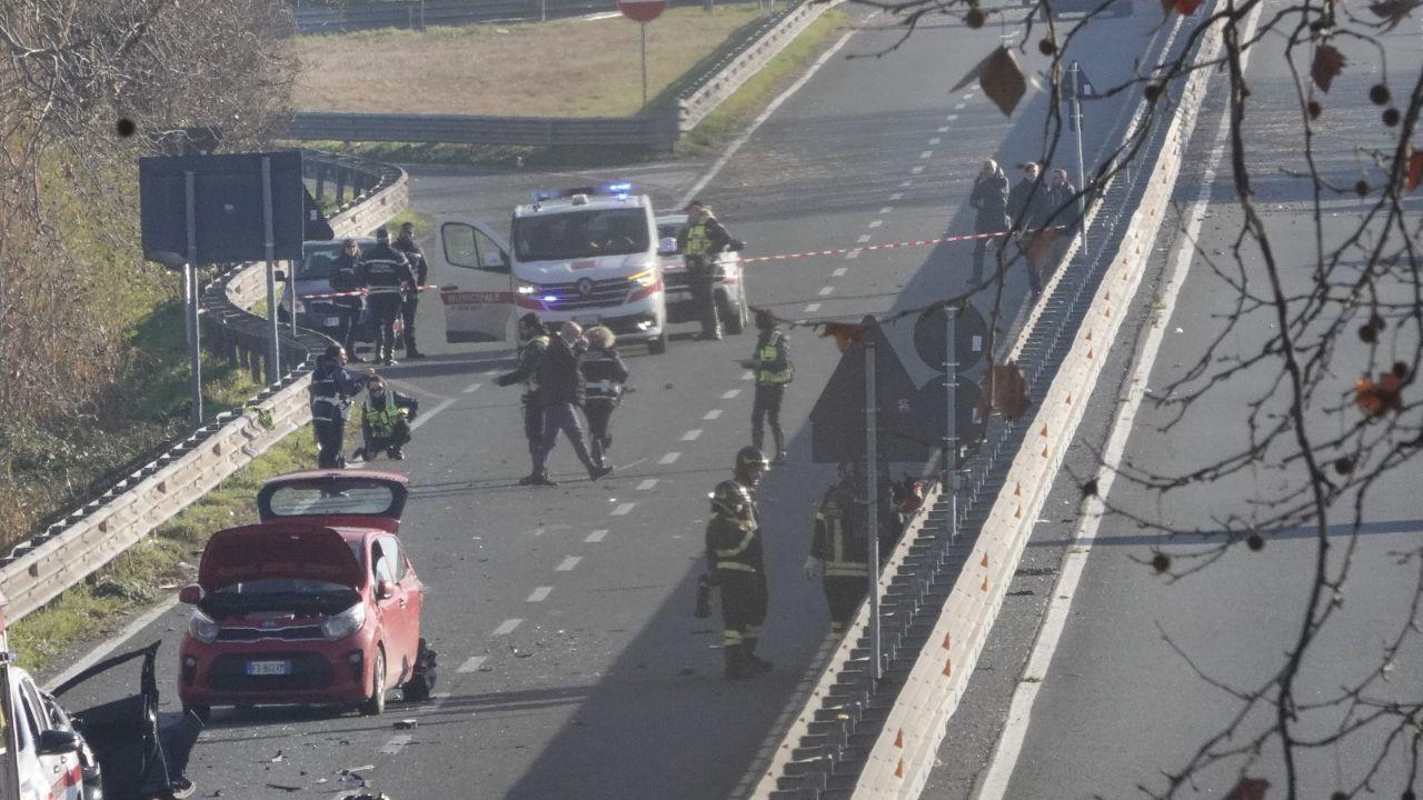 
	Il luogo della tragedia (Foto Paglianti)

